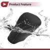 Honda Accord (2008-2012) - Black Grey Faux Leather Car Gear Shift Knob Cover
