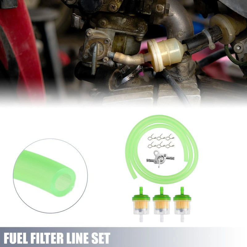 CRF50 70 90 150CC Moped Green 1 x Set / Motorcycle Fuel Hose & Filters