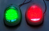Boat LED Navigation Lights Stainless Steel Covers Fully Sealed Casing 2 N Miles
