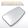 Ford Tourneo Right Side White Heated Mirror Glass (2012-2022)