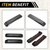 Ford F-150 (2015-2020) Carbon Fiber Black Interior Door Handle Cover Trims