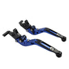 Honda CB599 CB600 CB919 Blue Extendable Brake Clutch Levers (1998-2006)