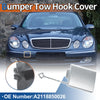 Mercedes-Benz (2003-2012) Silver Tone Front Car Bumper Tow Hook Cover