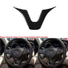 Benz W204 W205 W211 W203 C E Carbon Fiber Steering Wheel Cover Sticker Trim