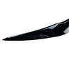 BMW 1 Series Headlight Eyelids Chrome Trim Cover ABS Black (2015–2018)