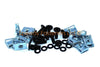 Motorcycle 10x m5 x 16mm Black Aluminium Motorcycle Fairing Bolts & Clips