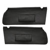 Chevy Tahoe Suburban Yukon Microfiber Leather Sun Visor Cover (95-99)