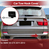 BMW X5 E70 (2011-2013) Black Tow Hook Cover Cap