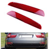 BMW X5 E70 (2006-2013) - Red Brake Stop Light Lens Rear Bumper Reflectors