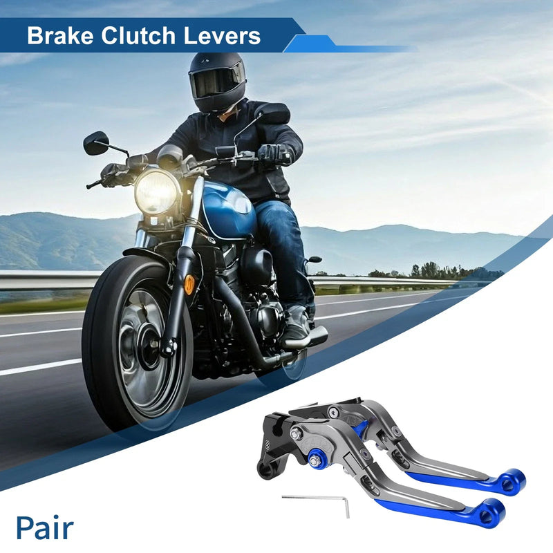 Yamaha MT-07 2 x Adjustable Short/Long Brake Clutch Levers (2014-2022)