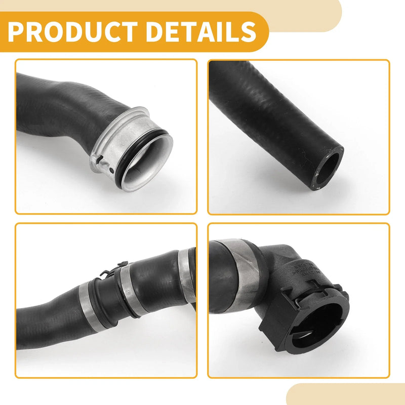 Mercedes Benz S500 4.7L Engine Coolant Liquid Hose (2014-2017)