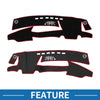 Lexus ES 300h 2021-2023 Sun Protector Pad Black Red Dashboard Cover Mat