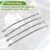 Nissan Patrol GQ 4 x Front Rear Extended Braided Brake Line Hoses (88-97)