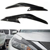 Nissan Altima 2 x Carbon Fiber Front Headlamps Light Brow Covers (2016-2018)