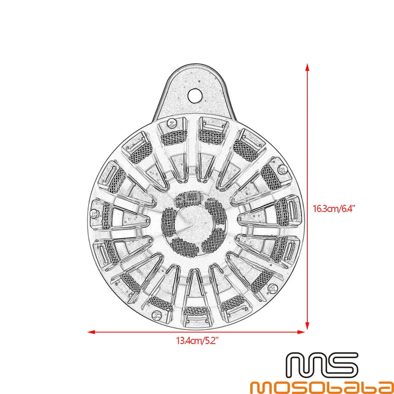 Harley Sportster 883 Dyna FXD Big Twin Speaker Horn Cover (1991-2017)