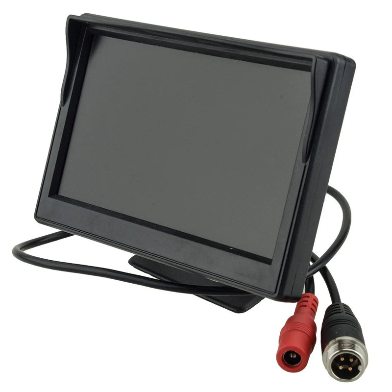 5" CCD Parking Camera with Cigarette Lighter Charger