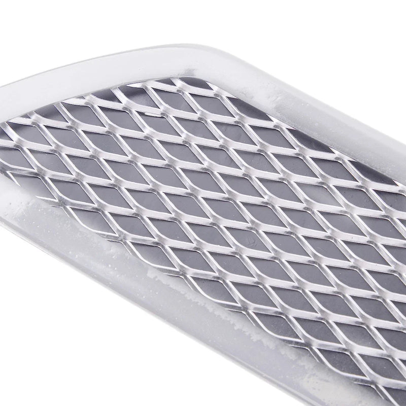 Car Universal White Rear Bumper Diffuser with Exhaust Tip