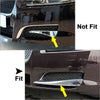 Jaguar XF (2012-2015) Black Front Bumper Grille Insert Covers