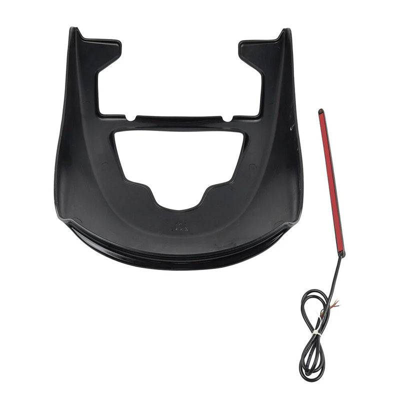 Harley VRSCDX V-Rod Vivid Black Rear Mudguard w/Smoke Light (2002-2017)
