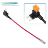 5 x Universal Car Fuse Tap & Circuit Adapters w/ 5A Mini Blade Fuses