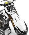 Yamaha PW Pee Wee 80 Stickers Decals Custom Graphic Kit BURN Style