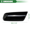 Chevrolet Silverado 1500 Gloss Black 1 x Rearview Mirror Cover (2014-2019)