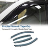 Hyundai Elantra Sedan (2007-2010) 2 x Side Vent Visors Car Window Deflectors