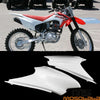 Honda CRF230F CRF150F White Rear Fender Side Cover Panels (2003-2023)