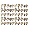 50 5-9mm Fastener Spring Clip Clamp Assortment