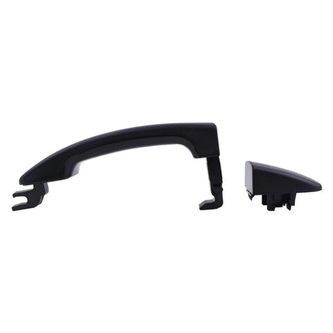 Outer Door Handle Matte Black Set 4 Fits Ford Ranger Mazda BT-50 Pro 2012-18 D06