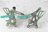 Yamaha YZF R6 2006-2010 - Silver Anodized Rearset CNC Racing Footpeg