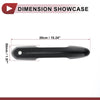 Toyota Rav4 4 Pcs Carbon Fiber Door Handle Covers (2019-2024)