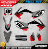 Honda CRF 450 Full Custom Graphic Kit STING Style Decals (2009-2012)