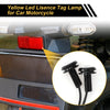 Car Motorcycle License Plate Light / 2 x / 12V LED Tag Lamp