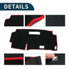 Nissan Serena C28 (2015-2024) - Black Red 1 Set Dashboard Cover Mat