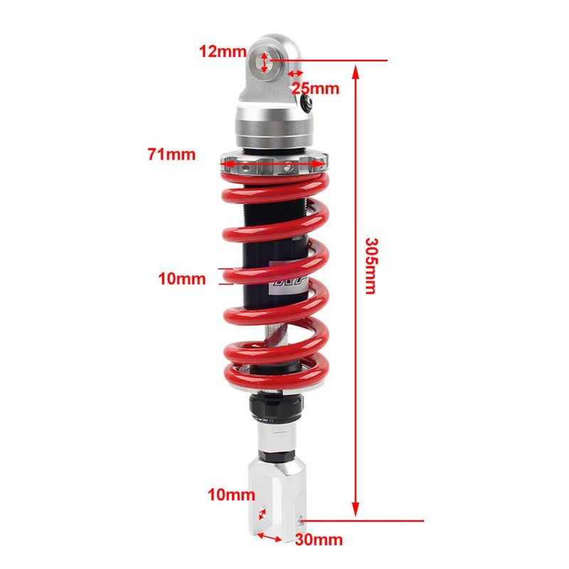 Kawasaki 10mm 305mm Adjustable Shock Absorber