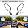 Motorcycle M8/M10 1 Set Rear View Mirrors