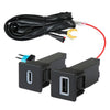 Isuzu D-Max 2019-2023 USB C PD QC3.0 Fast Charger Socket Power Outlet