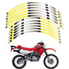 Honda XR650L XR250L Rim Stripes Decals (1991-2021)