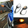 Suzuki GSXR 600 / 750 / 1000 Motorcycle Mirror Pair with Indicators (06-14)