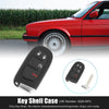 Jeep Cherokee Black Key Fob Shell Case (2014-2018)