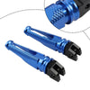 Ducati Panigale 1098-1299 Blue Rear Passenger Footrests (2012-2020)