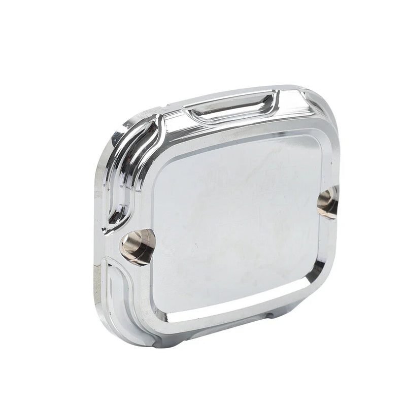 Harley Touring Softail Dyna XL Chrome Front Brake Master Cylinder Cover Cap