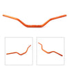 Dirt Pit Bike Motorcycle ATV MX Orange 1 1/8" Mid Handlebar Fat Bars