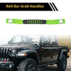Jeep Wrangler Roof Rope Handle Green 2 x Roll Bar Grab Handles