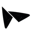 Audi Q5 Glossy Black Rear Window Louvers Cover Trim (2018-2024)