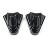 Harley Softail Black Phantom Rear Axle Covers Kit (1986-2007)