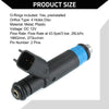 Dodge Grand Caravan 3.8L Black Fuel Injector (2001 - 2004)