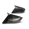 Tesla Model S 2014-2020 Real Carbon Fiber Rearview Side Mirror Cover Caps