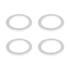 Toyota 10 x M18 Silver Tone Oil Drain Plug Gaskets